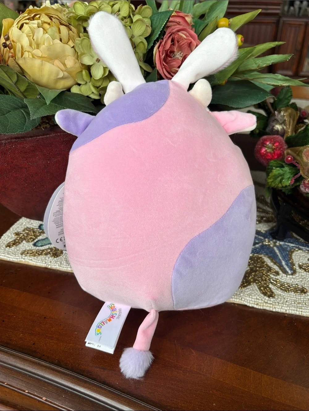 Squishmallows Banks & Patty Plush Set 8” Pastel Stuffed Animals Collectibles